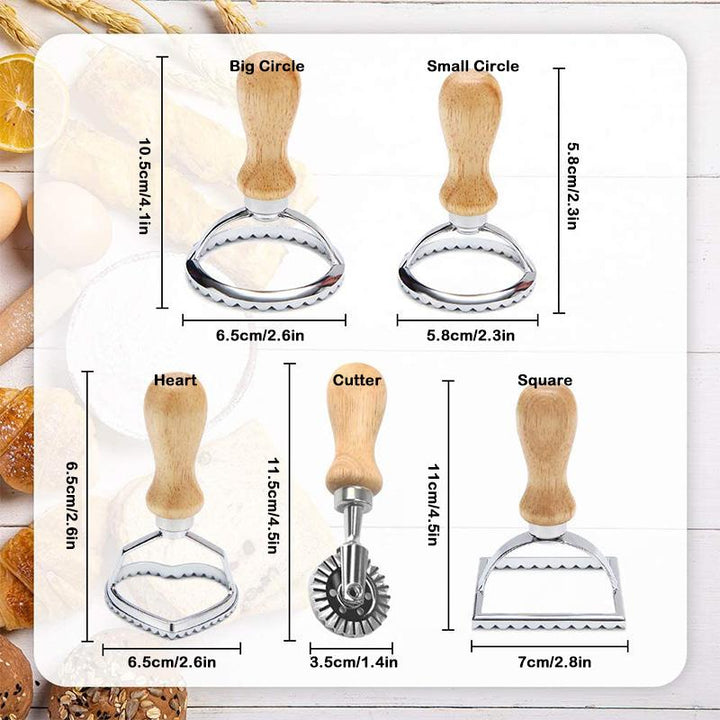 Gourmet ravioli stämpelset – skapa perfekt förseglad pasta med lätthet