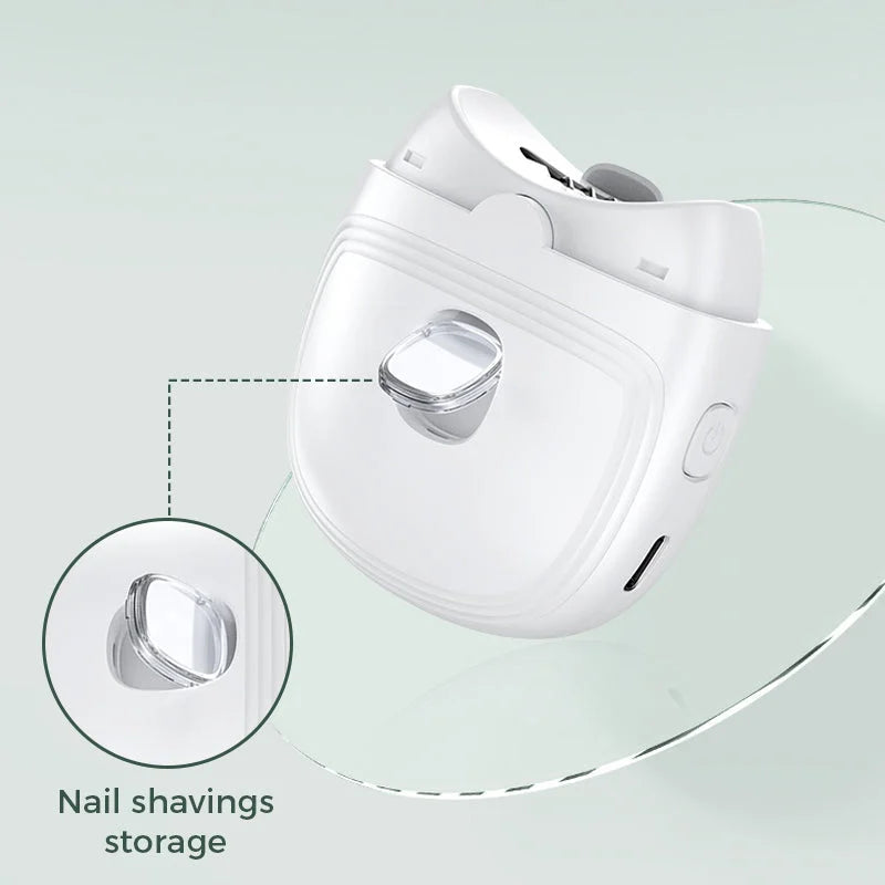 Elektrisk nagelklippare, automatisk nagelpolering trimning manicure