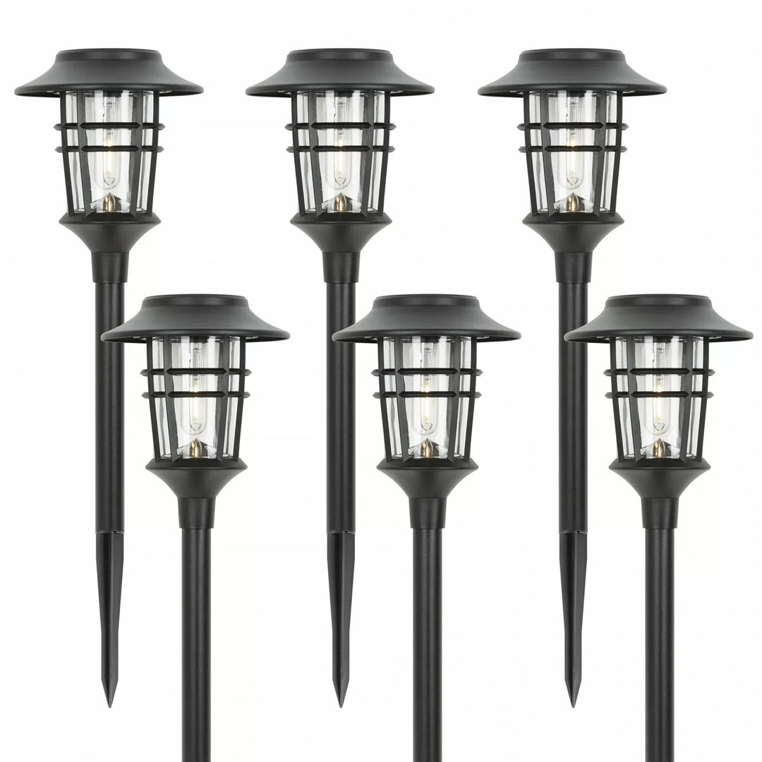 Solarlampa – Elegant rostfritt stål och väderbeständig