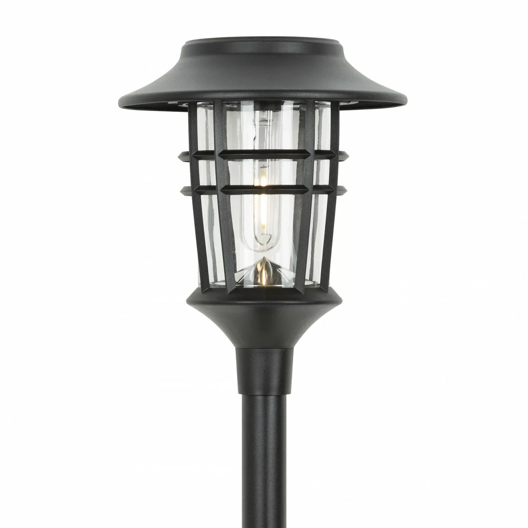 Solarlampa – Elegant rostfritt stål och väderbeständig