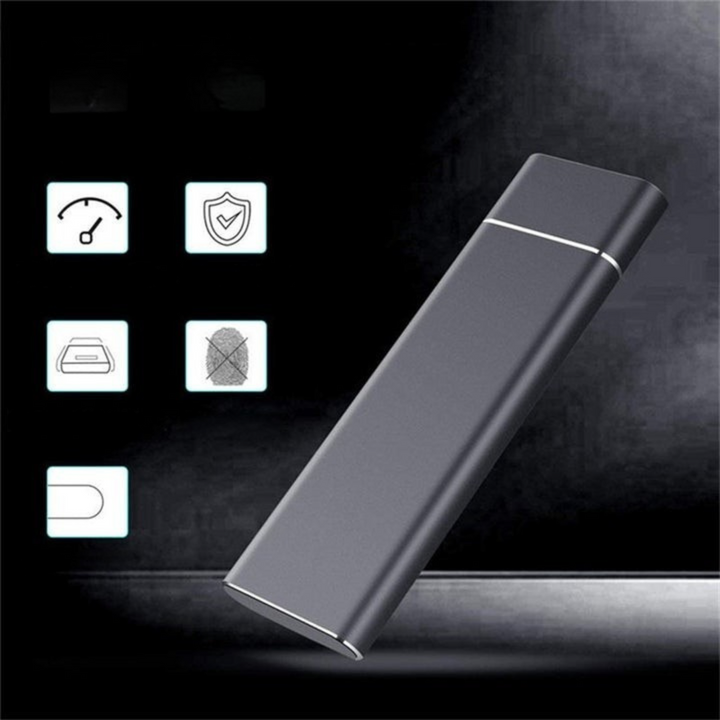 Extern SSD Portabel Hög Hastighet Aluminium Enhet