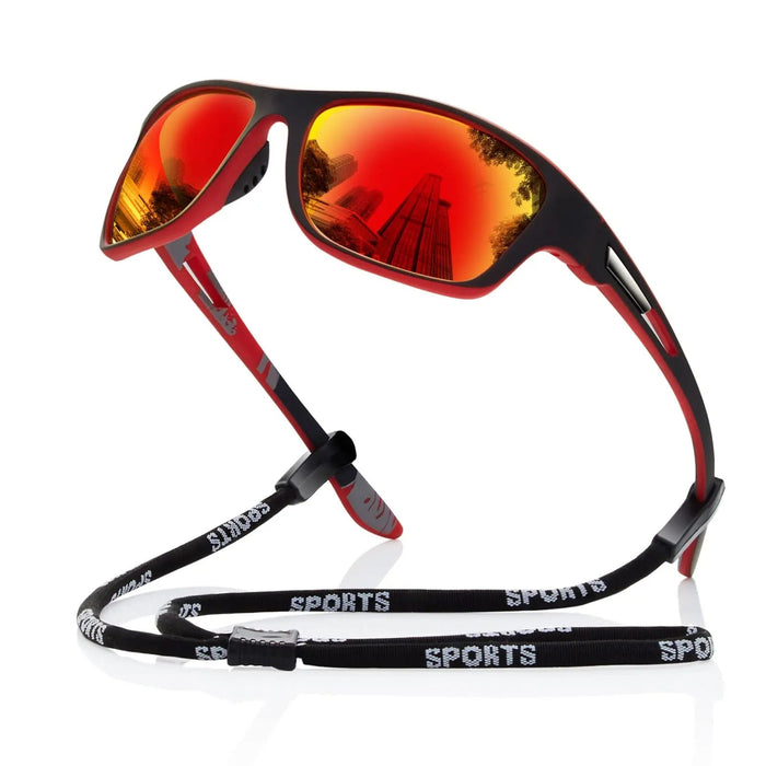 Polarisert Sportssolbriller UV-beskyttelse Lettvekts