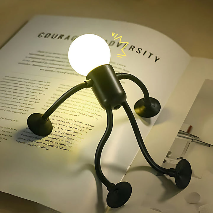 QuirkBulb – Busig och böjbar glödlampa | 1+1 Gratis