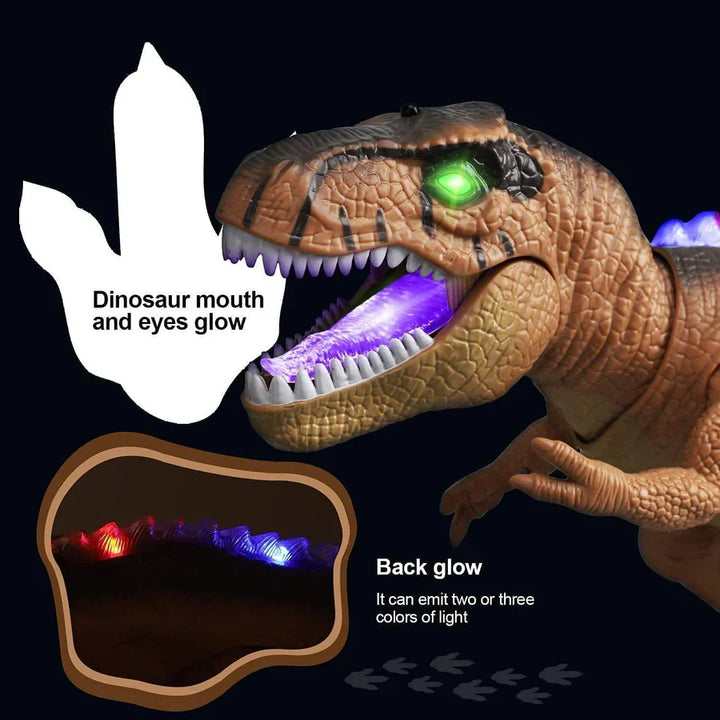Royaleva Fjärrkontroll T-Rex Dinosaurie Med LED Lampa