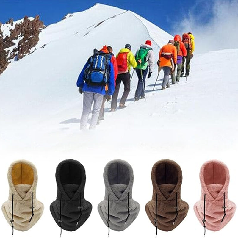 Carvallo - Skidmask med Sherpa-huvtröja