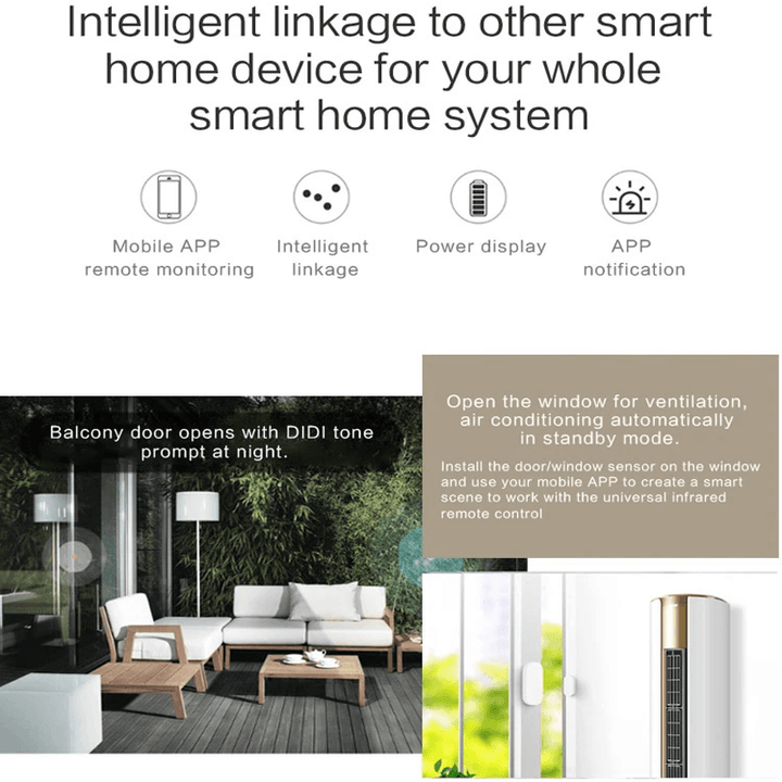 Smart Dörrsensor med WiFi och Bluetooth