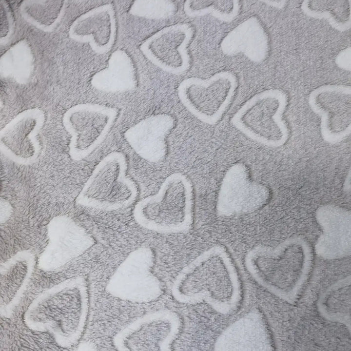 Plush fleece morgonrock