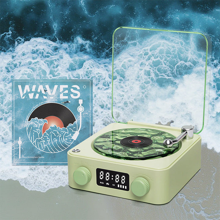 SpinEcho – Vintageinspirerad Bluetooth-skivspelare