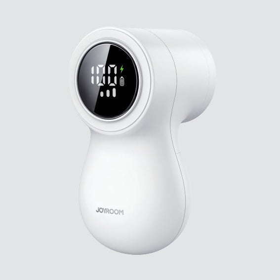 Elektrisk luddborttagare med digital display, USB-laddad