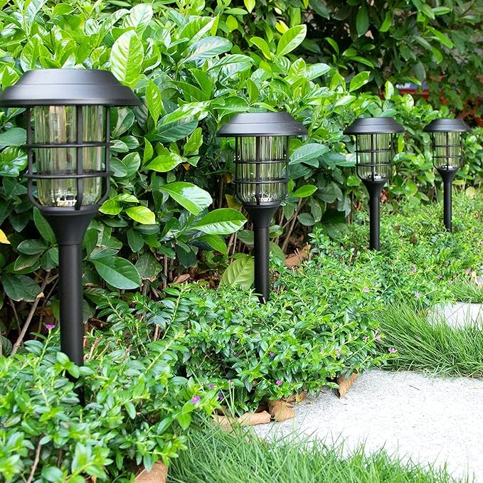Solarlampa – Elegant rostfritt stål och väderbeständig
