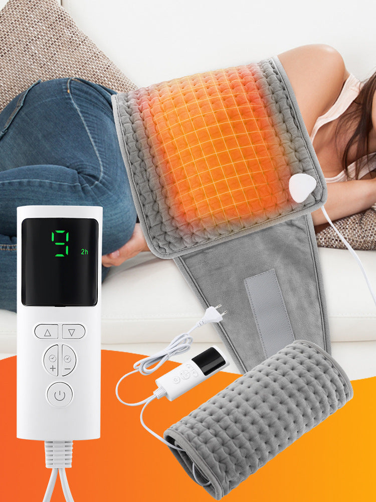Mjuk elektrisk värmedyna runt ryggen