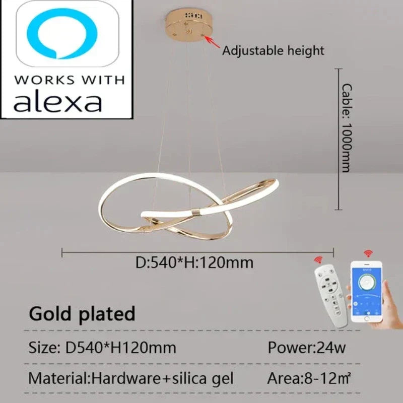 LightMaster - Slim LED Taklampa Uppsättning