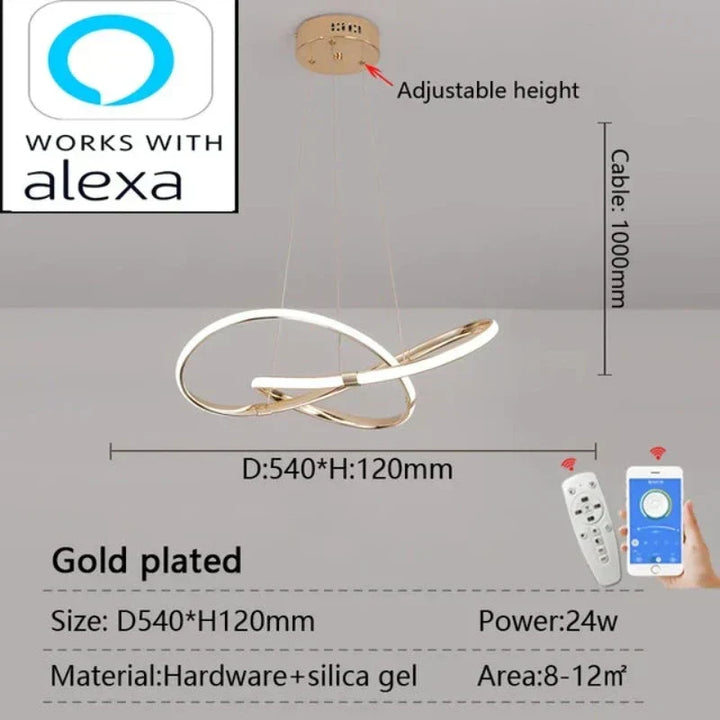 LightMaster - Slim LED Taklampa Uppsättning