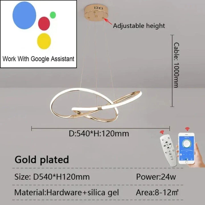LightMaster - Slim LED Taklampa Uppsättning