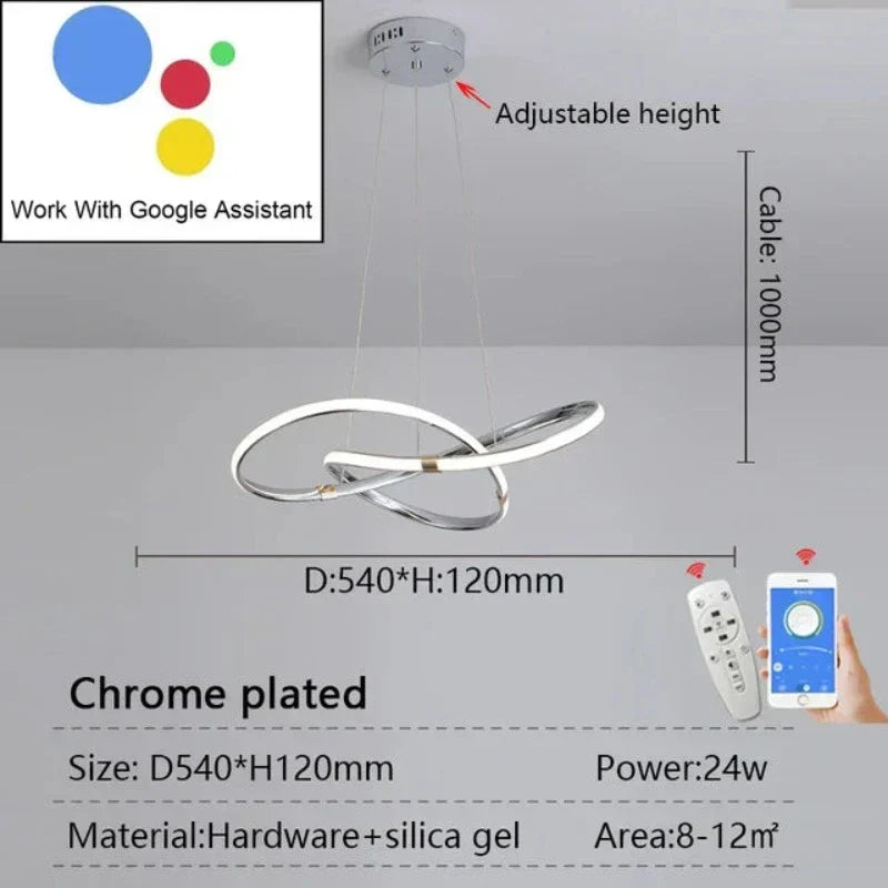 LightMaster - Slim LED Taklampa Uppsättning
