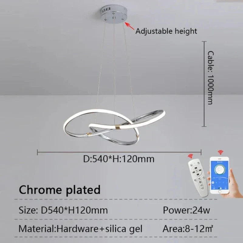 LightMaster - Slim LED Taklampa Uppsättning