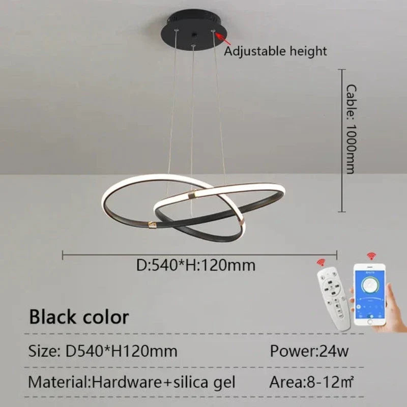 LightMaster - Slim LED Taklampa Uppsättning
