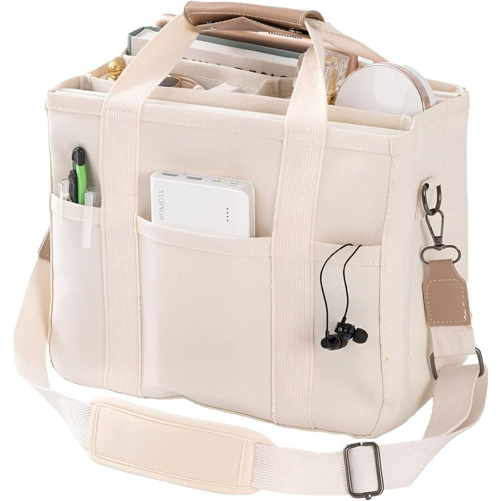 Tavolaé Canvas Tote Bag | Mångsidig &amp; Robust | Lätt &amp; Rymlig | I Beige eller Svart