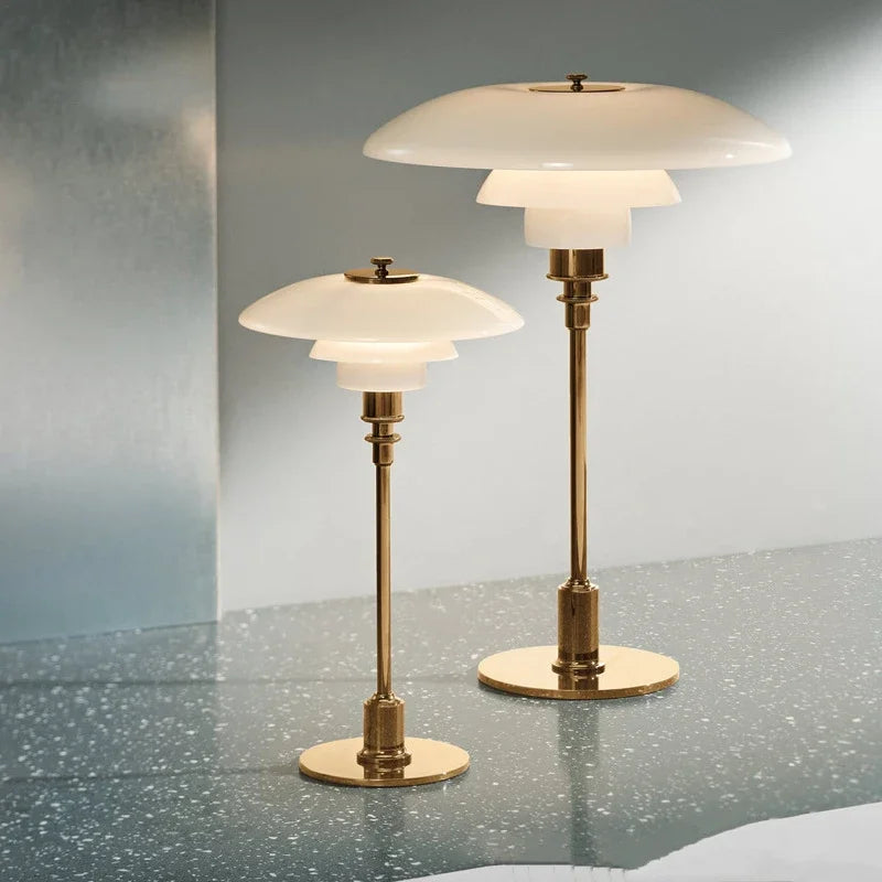 LumeSphere – Bordslampa i glas med dimbar LED