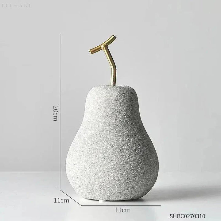 Carvallo - Minimalistiska fruktfigurer för en lugn inredning