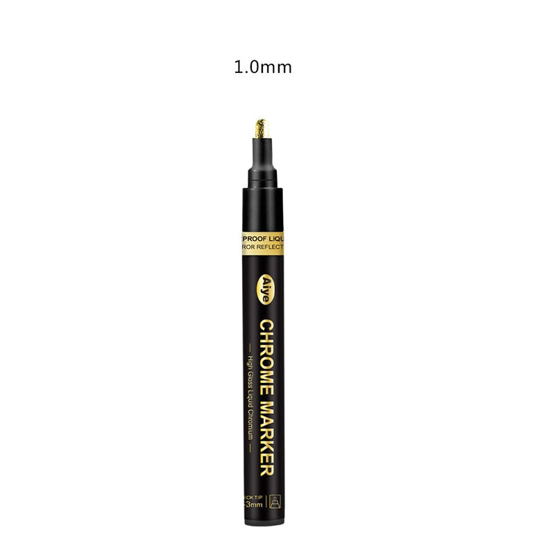 Flytande spegel Chrome Marker