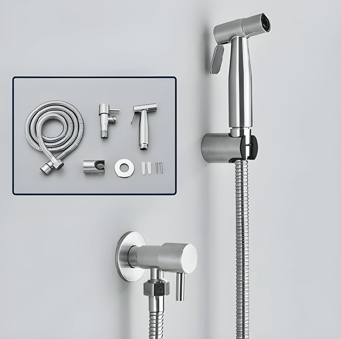 Bidet Handdusch i rostfritt stål – Mjuk och hygienisk rengöring