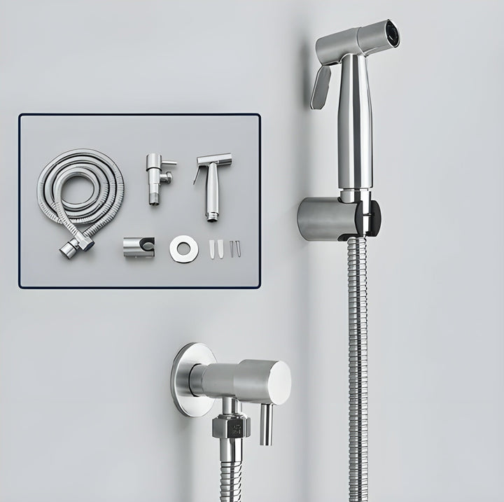 Bidet Handdusch i rostfritt stål – Mjuk och hygienisk rengöring