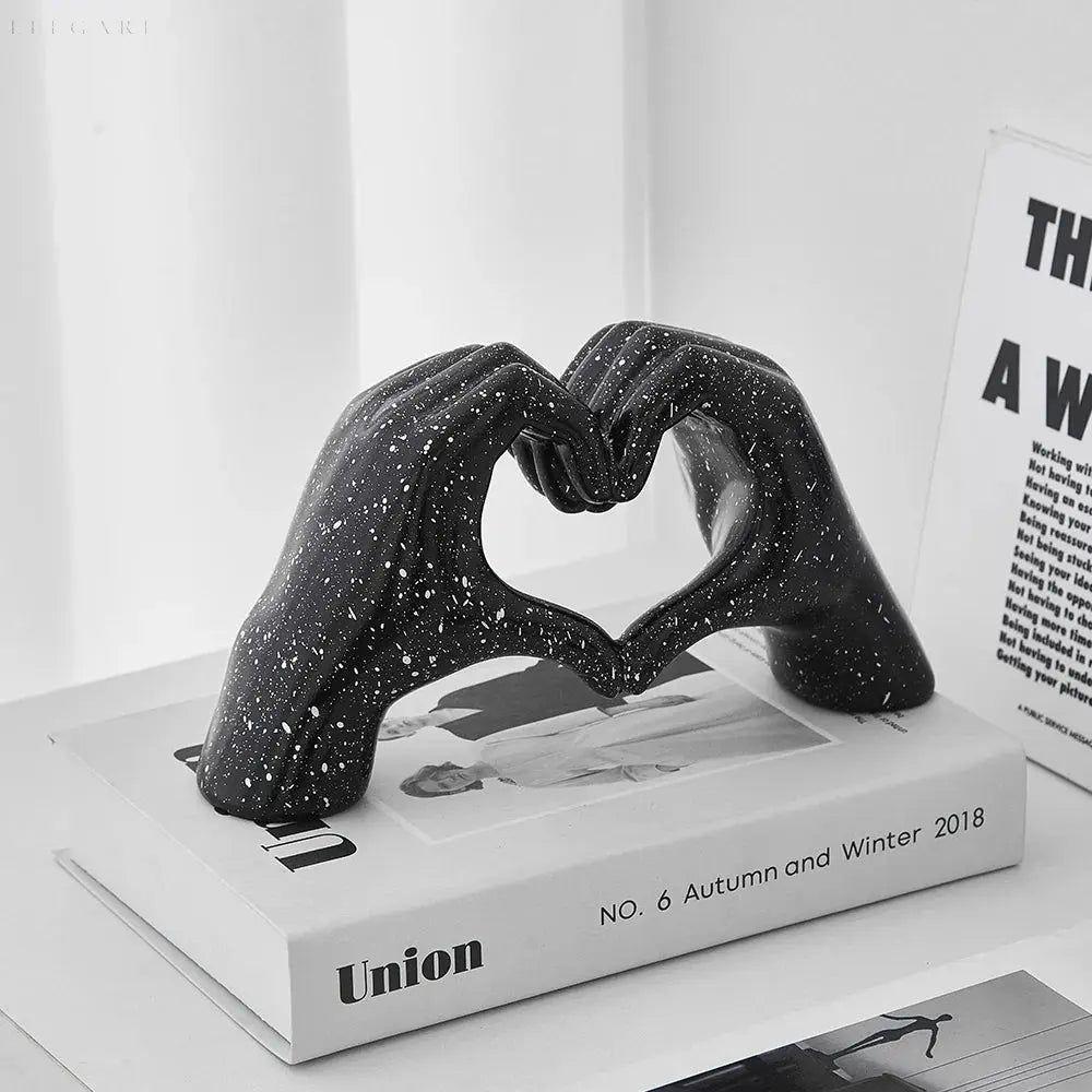 Love Hands - Ästetiskt hjärta händer rumsdekoration