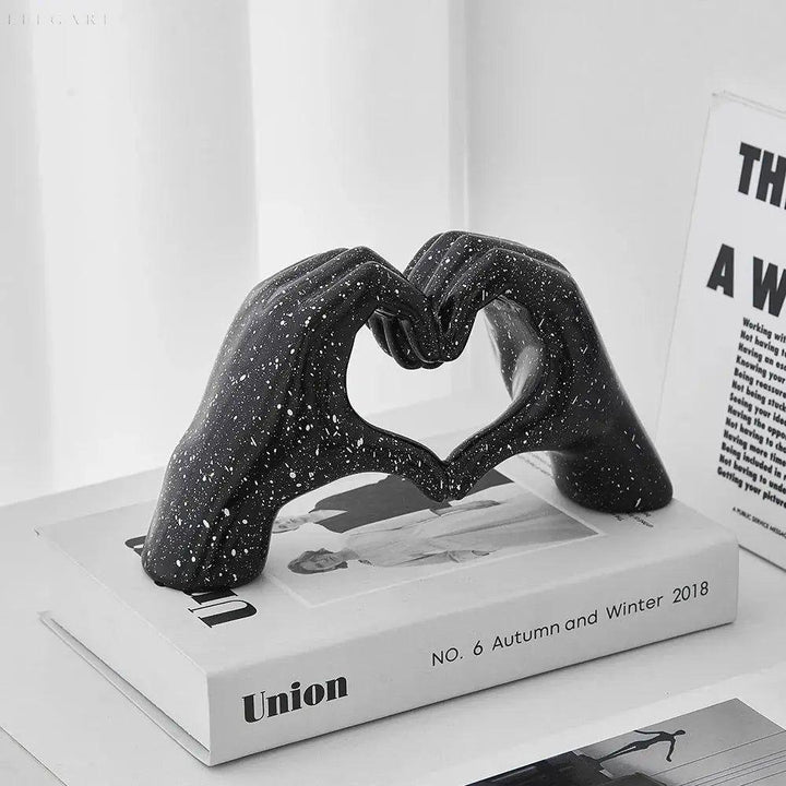 Love Hands - Ästetiskt hjärta händer rumsdekoration