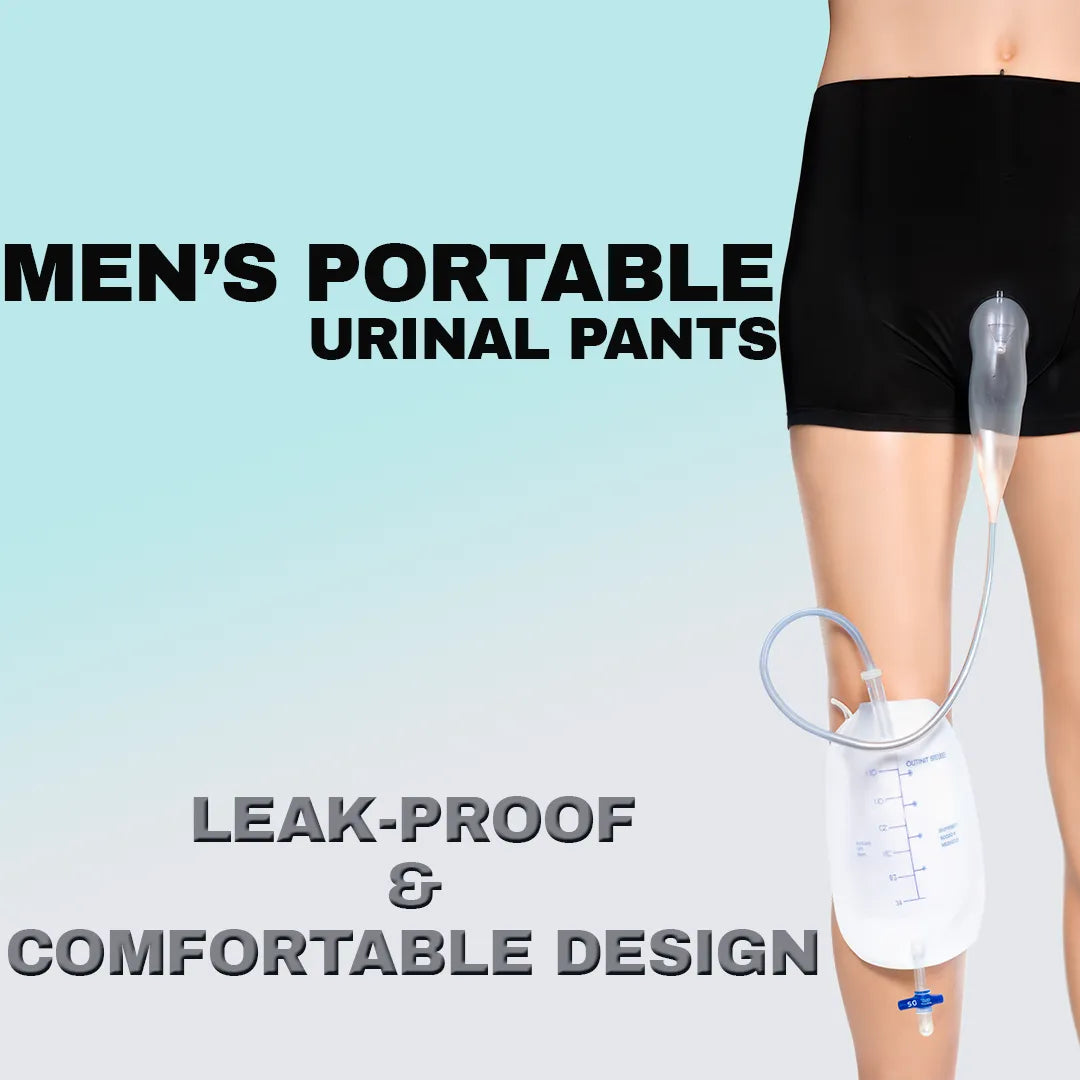 Herrars bärbara urinalbyxor