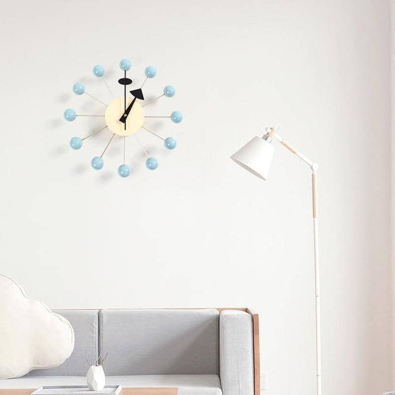 OrbitTime - Minimalistisk 3D Kula väggur för Modern Elegans