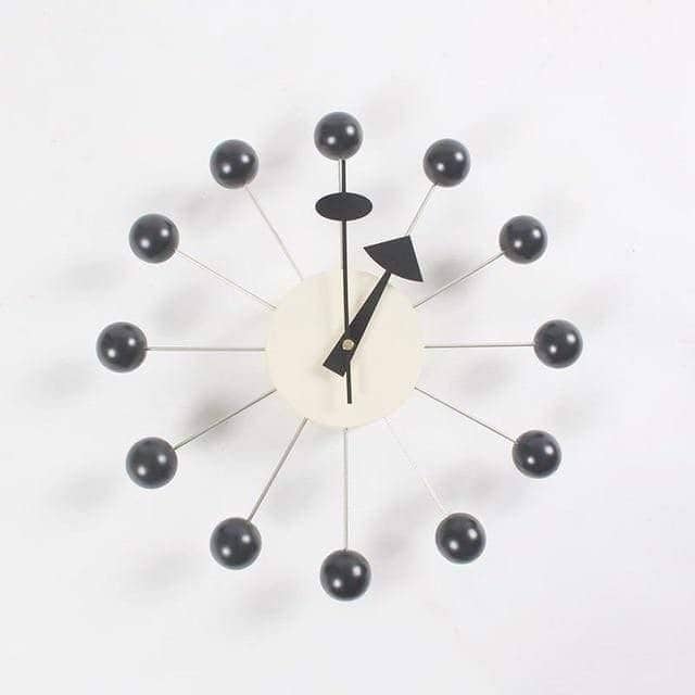 OrbitTime - Minimalistisk 3D Kula väggur för Modern Elegans