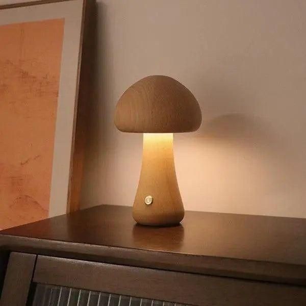Mushroom Lamp - Svamp Nattduksbordslampa