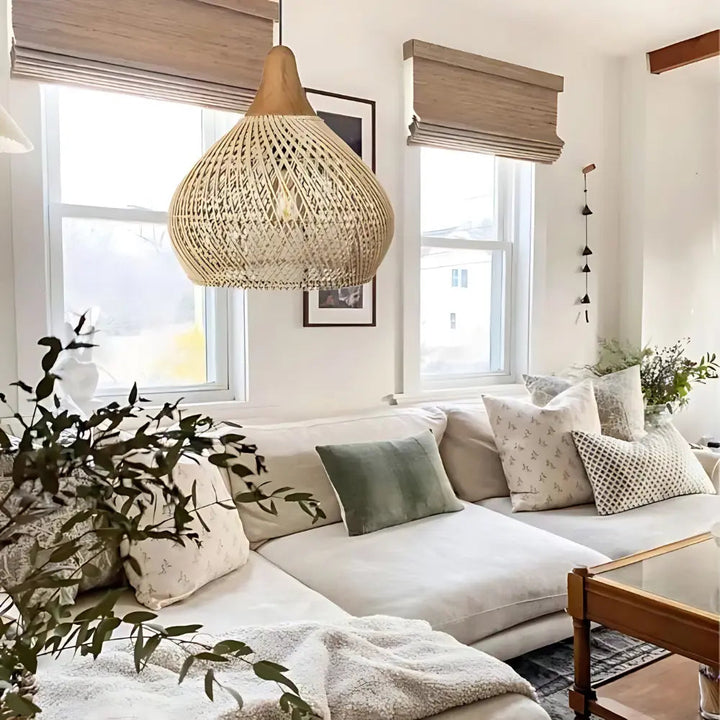 Bohemisk Vacker Hängande Lampa för Mysig Heminredning