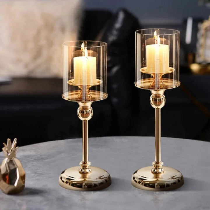 Elegant nordisk ljushållare