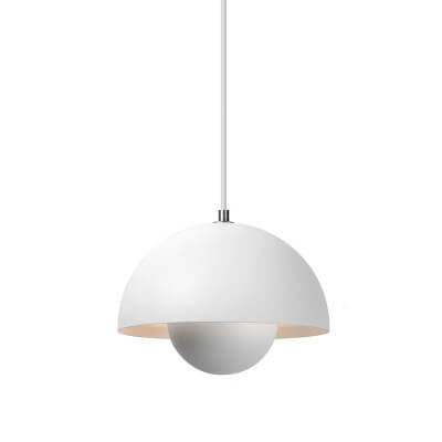 Nordisk Macaron 1-Ljuskälla Halvcirkeldom Pendellampa Lightz