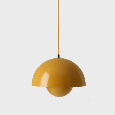 Nordisk Macaron 1-Ljuskälla Halvcirkeldom Pendellampa Lightz