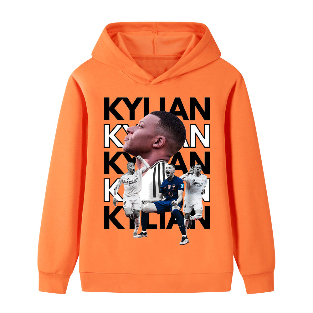 Kylian Mbappé Fotbolls Hoodie för Barn - Mbappe