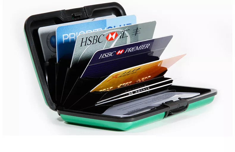 Aluminium Plånbok RFID Blockering