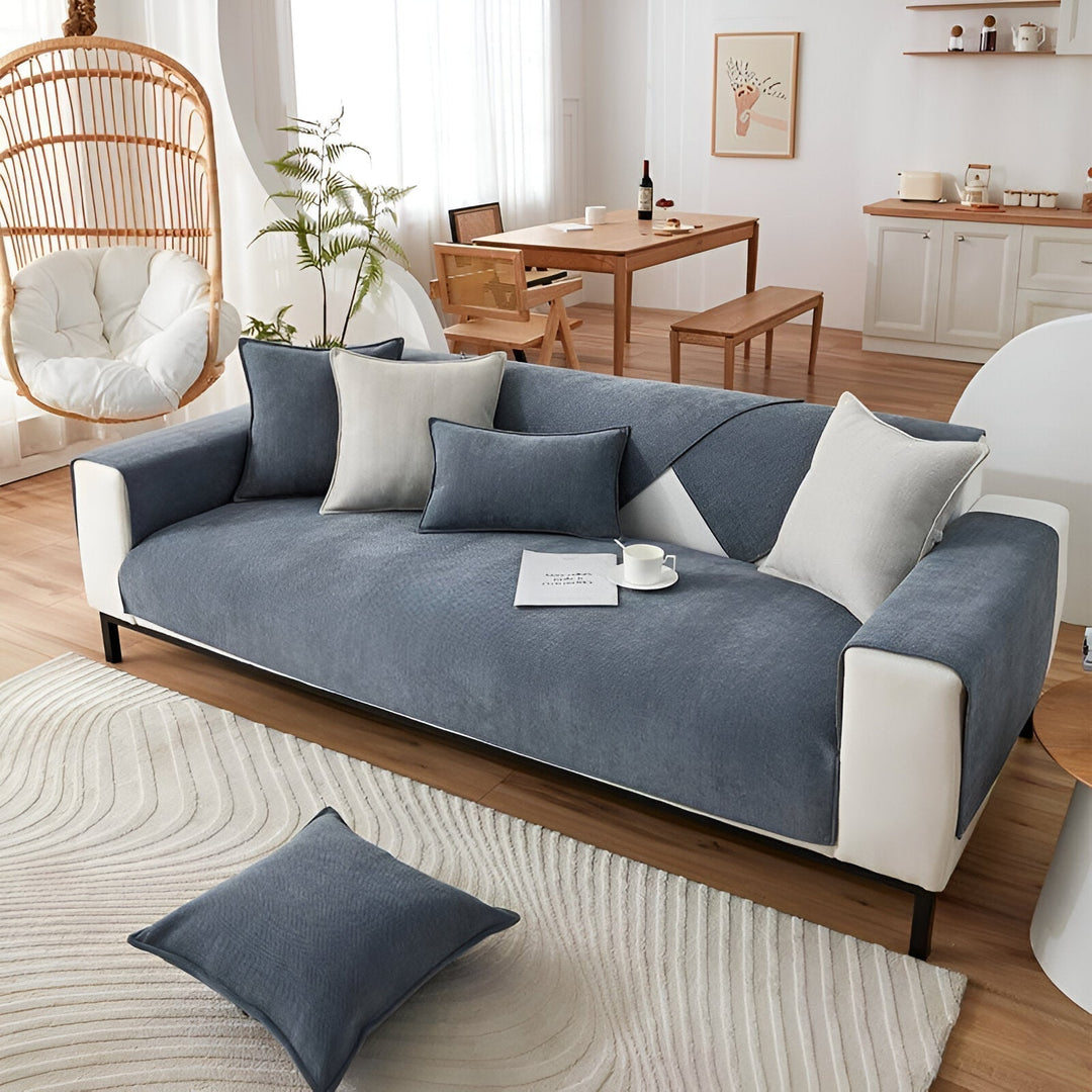 Premium SofaCover – Elastisk, halkfri soffskydd för en fräsch, stilren look