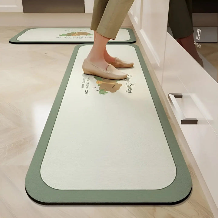 SplashGuard Mat - snabbtorkande, superabsorberande och halkfri