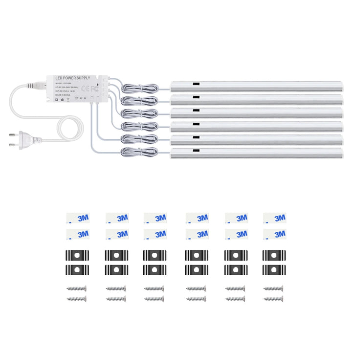 Royallure Kök LED Under-Skåp Ljus med Hand Scan Rörelsesensor, Plug-In