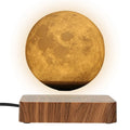 LunaGlow Månlampa – Svävande 3D LED Lampa med Magnetisk Levitationsdesign