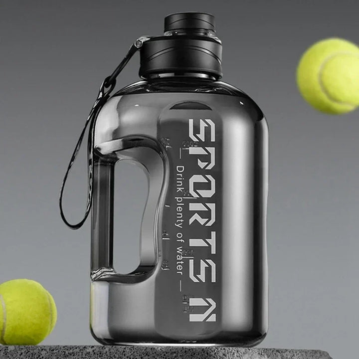 Carvallo Drickflaska 1,7 L / 2,7 L | Läcksäker &amp; BPA-fri | Stor kapacitet | För Sport, Fitness &amp; Utomhus