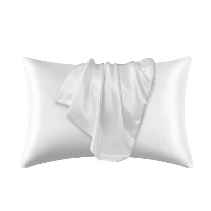 100% Mulberry Silk Pillowcase – Slät, Hypoallergenisk och Lyxig