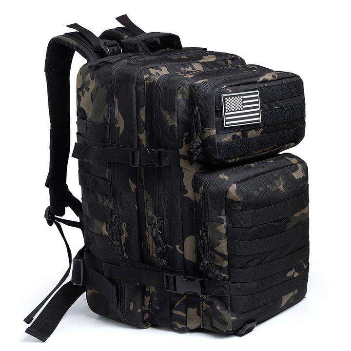 Ryggsäck Camo Tactical 45L Militärryggsäck