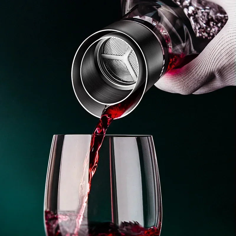 Vin Karaffel Kristallglas med Modern Design