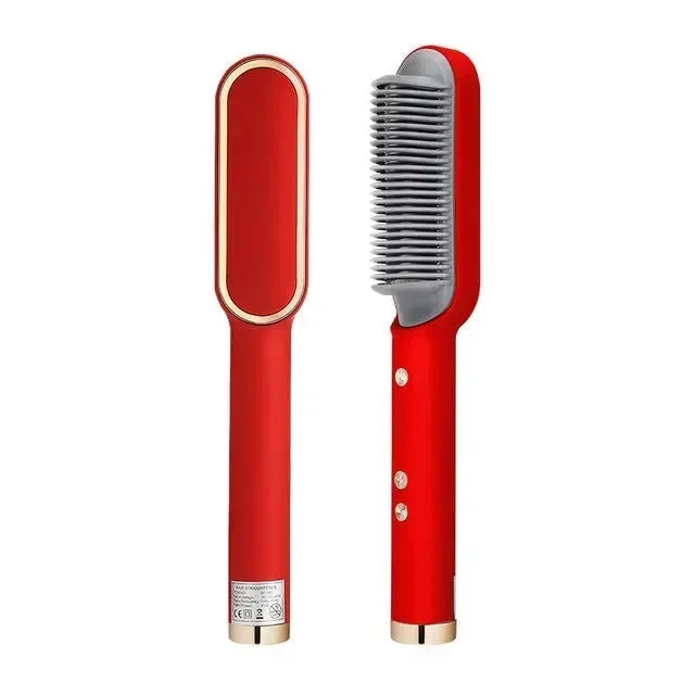 Carvallo-in-1 Ionen-Värmekam Stylera IonPro | Glättkam, Plattång &amp; Hot Comb | Antifrizz-teknologi | 30 cm | Professionell kvalitet