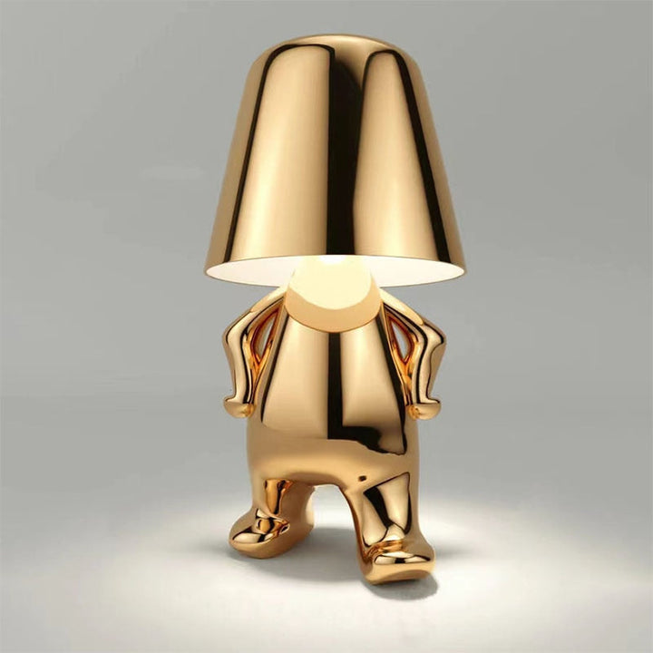 Modern Guld Metall LED Bordslampa
