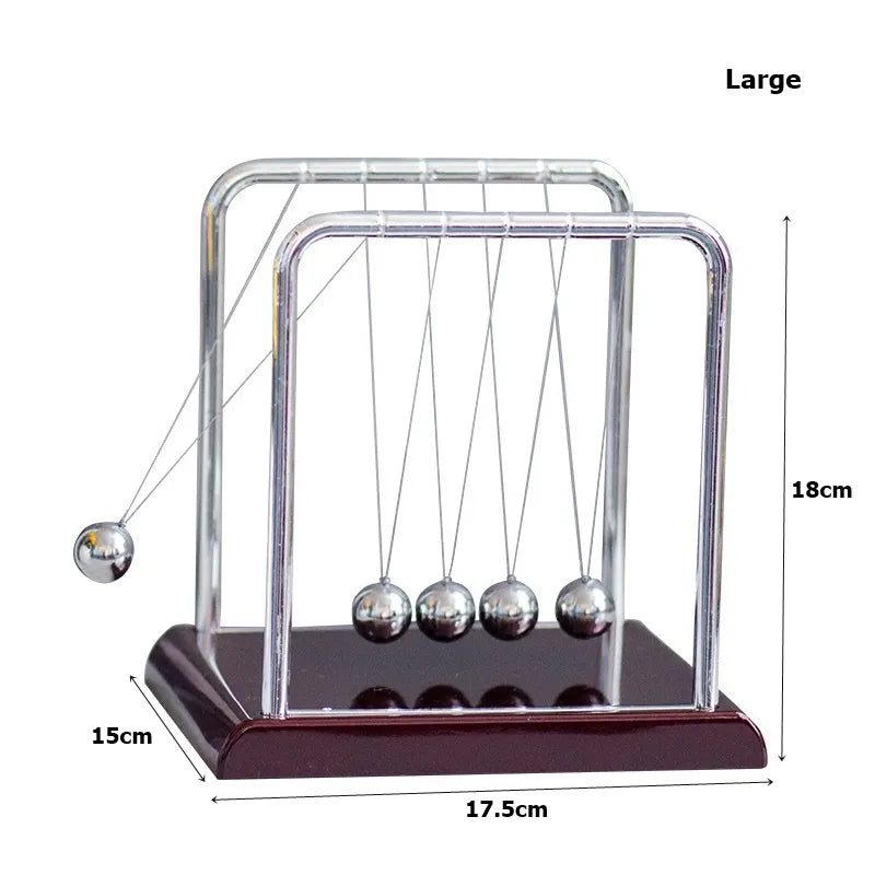 NewtonGlide - Stilig Pendelklot med Evig Rörelse och Fängslande Design